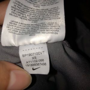 Nike workout pants gray